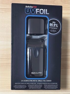 BaByliss UV Foil Disinfecting Metal Single Foil Shaver